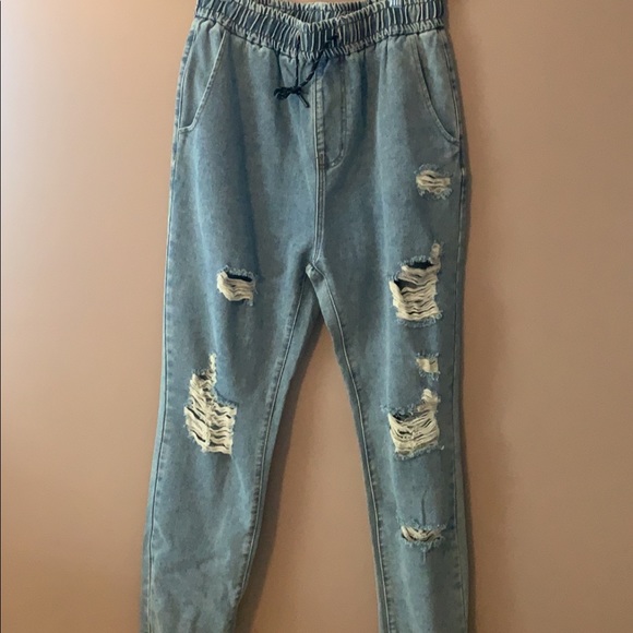 Jeans Draw String Jogger Jeans Poshmark